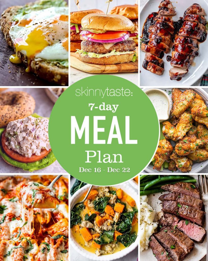 meal plan images for the week