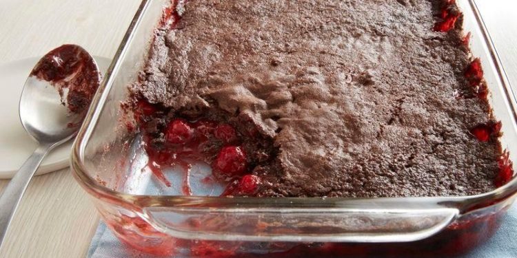 Chocolate Cherry Dump Cake