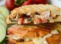 Strawberry Balsamic Glazed Chicken Sandwiches