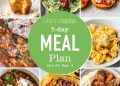 Free 7 Day Healthy Meal Plan (Oct. 27-Nov. 2)