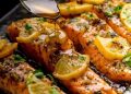 Honey Garlic Baked Salmon