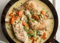 Classic French Chicken Fricassee