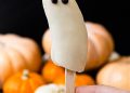 Frozen Banana Ghost Pops