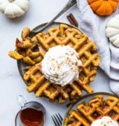 Pumpkin Waffles