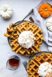 Pumpkin Waffles
