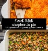 Sweet Potato Shepherd's Pie