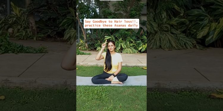 5 Yoga Asanas to Prevent Hairfall | Stop Hairfall | Yoga for Hair Growth