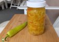 pickled banana peppers in quart mason jar